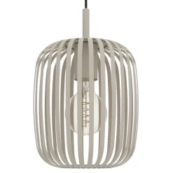 Eglo ROMAZZINA hanglamp staal zandkleuren H: 2000 mm | Ø 500 mm