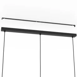 Eglo ROMAZZINA hanglamp staal zwart H: 1100 mm