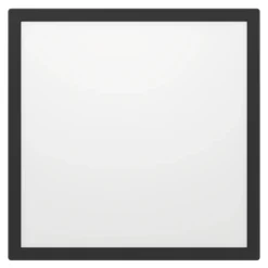 Eglo ROVITO Plafondarmaturen Kunststof zwart / Kunststof wit H: 30 mm