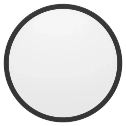 Eglo ROVITO Plafondarmaturen Kunststof zwart / Kunststof wit H: 30 mm | Ø 300 mm