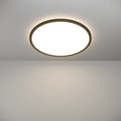 Eglo ROVITO Plafondarmaturen Kunststof zwart / Kunststof wit H: 32 mm | Ø 500 mm