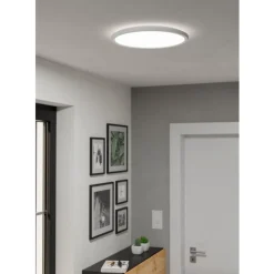 Eglo ROVITO-R Plafondarmaturen Kunststof wit / Kunststof wit H: 30 mm | Ø 389 mm