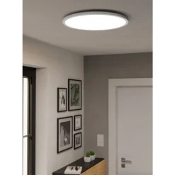 Eglo ROVITO-Z Plafondarmaturen Kunststof wit / Kunststof wit H: 32 mm | Ø 500 mm