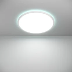 Eglo ROVITO-Z Plafondarmaturen Kunststof wit / Kunststof wit H: 32 mm | Ø 500 mm