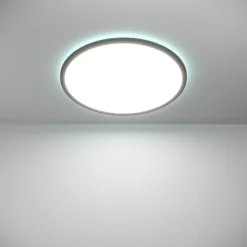 Eglo ROVITO-Z Plafondarmaturen Kunststof zwart / Kunststof wit H: 32 mm | Ø 500 mm