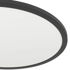 Eglo ROVITO-Z Plafondarmaturen Kunststof zwart / Kunststof wit H: 32 mm | Ø 500 mm