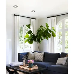 Eglo SALICETO inbouwarmatuur aluminium nikkel-mat H: 42 mm | Ø 88 mm