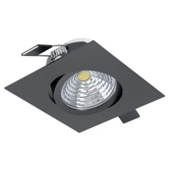 Eglo SALICETO inbouwarmatuur aluminium zwart H: 42 mm