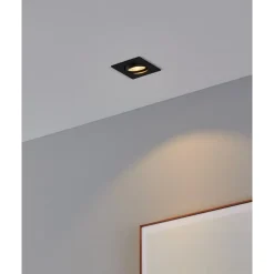 Eglo SALICETO inbouwarmatuur aluminium zwart H: 42 mm