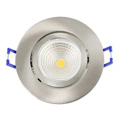 Eglo SALICETO inbouwarmatuur aluminium nikkel-mat H: 42 mm | Ø 88 mm