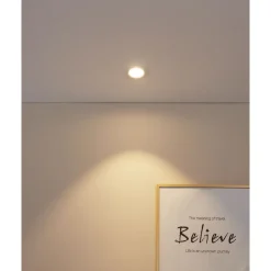 Eglo SALICETO inbouwarmatuur aluminium wit H: 42 mm | Ø 88 mm