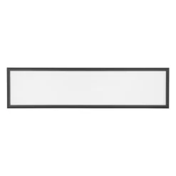 Eglo SALOBRENA 1 Plafondarmaturen aluminium, staal zwart / Kunststof wit H: 50 mm