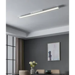 Eglo SALOBRENA 1 Plafondarmaturen aluminium wit / Kunststof wit H: 45 mm