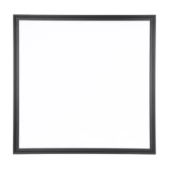 Eglo SALOBRENA 1 Plafondarmaturen aluminium, staal zwart / Kunststof wit H: 50 mm