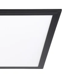 Eglo SALOBRENA 1 Plafondarmaturen aluminium zwart / Kunststof wit H: 50 mm