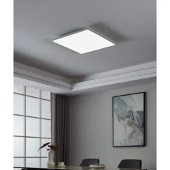 Eglo SALOBRENA 1 Plafondarmaturen aluminium, staal wit / Kunststof wit H: 50 mm