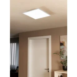 Eglo SALOBRENA 1 Plafondarmaturen aluminium, staal wit / Kunststof wit H: 50 mm