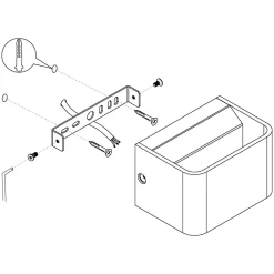 Eglo SANIA 4 Wandlamp aluminium wit H: 80 mm