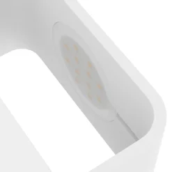 Eglo SANIA 4 Wandlamp aluminium wit H: 80 mm