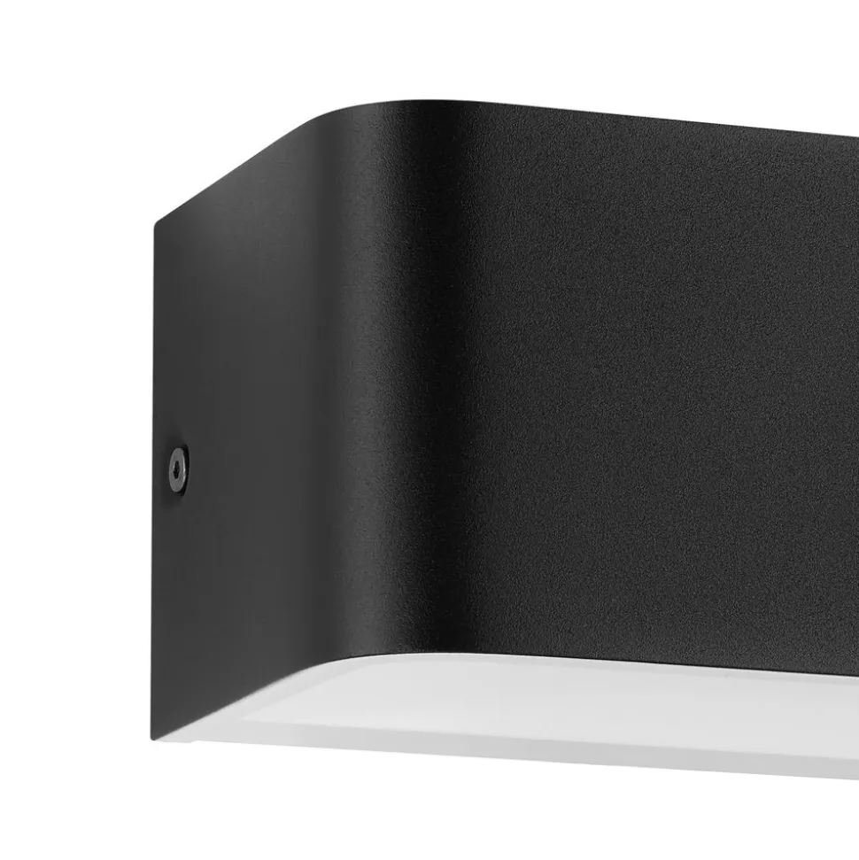 Eglo SANIA 4 Wandlamp aluminium zwart, wit H: 80 mm