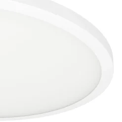 Eglo SARSINA-Z Plafondarmaturen aluminium, staal wit / Kunststof wit H: 52 mm | Ø 450 mm