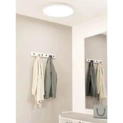 Eglo SARSINA-Z Plafondarmaturen aluminium, staal wit / Kunststof wit H: 52 mm | Ø 600 mm