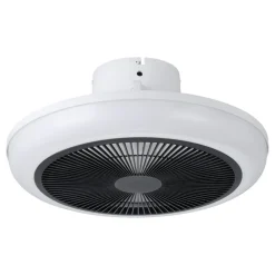 Eglo SAYULITA Ventilator met licht ABS wit / acryl melkkleurig H: 205 mm | Ø 455 mm