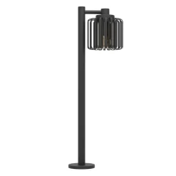 Eglo SELINUS Staande lampen staal zwart / Glas helder H: 845 mm