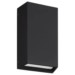 Eglo SPONGANO Wandlamp aluminium zwart / Kunststof transparant H: 200 mm