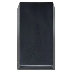 Eglo SPONGANO Wandlamp aluminium zwart / Kunststof transparant H: 200 mm