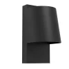 Eglo STAGNONE Wandlamp aluminium, staal zwart / Glas helder H: 205 mm