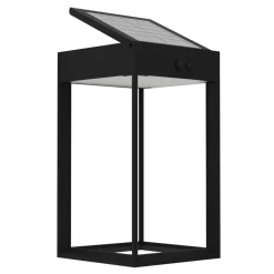 Eglo SUZZARA zonne-energiearmatuur Kunststof zwart / Kunststof wit H: 250 mm