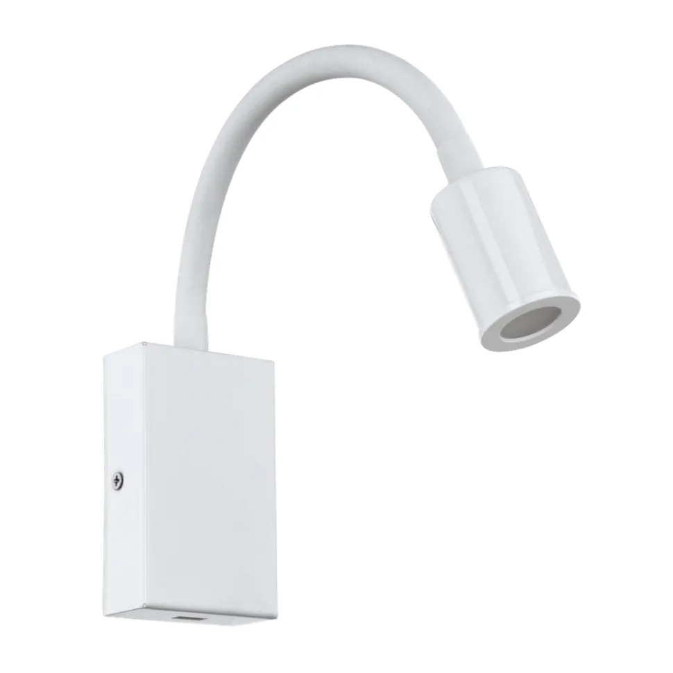 Eglo TAZZOLI Wandlamp staal, kunststof wit H: 300 mm