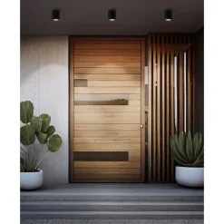 Eglo TORRECOLA Plafondarmaturen aluminium, kunststof zwart / Glas helder H: 95 mm | Ø 80 mm