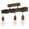 Eglo TOWNSHEND 4 Plafondarmaturen staal antiek-bruin H: 260 mm