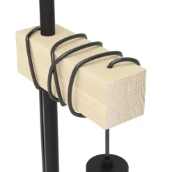 Eglo TOWNSHEND 5 Tafellampen staal, hout zwart, bruin H: 500 mm