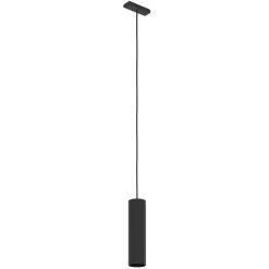 Eglo TPLUS PENDANT spot Kunststof zwart H: 1100 mm | Ø 55 mm