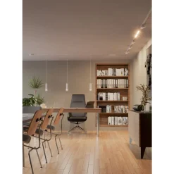 Eglo TPLUS PENDANT spot Kunststof wit H: 1100 mm | Ø 55 mm