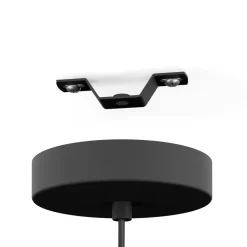 Eglo VENEZUELA hanglamp staal zwart, goud H: 1100 mm | Ø 400 mm