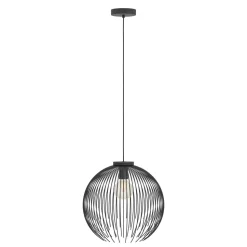 Eglo VENEZUELA hanglamp staal zwart H: 1100 mm | Ø 400 mm