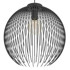 Eglo VENEZUELA hanglamp staal zwart H: 1100 mm | Ø 400 mm