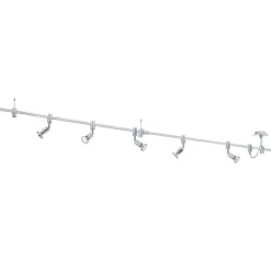 Eglo VILANOVA systeem aluminium, staal aluminium, chroom H: 200 mm