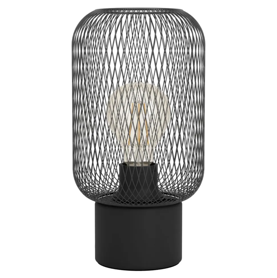 Eglo WRINGTON Tafellampen staal zwart H: 285 mm | Ø 150 mm