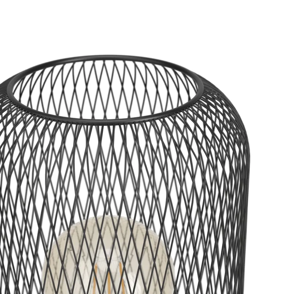 Eglo WRINGTON Tafellampen staal zwart H: 285 mm | Ø 150 mm