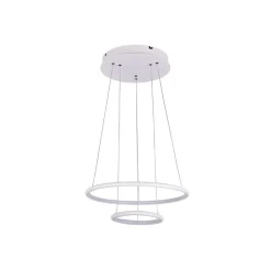 Fantasia ANNU pend. 2 rings  36W  SMD 3000K dimmable ø400+300mm white