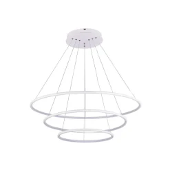 Fantasia ANNU Pendant 3 rings 99W 6435Lm SMD 3000K dimm ø800+600+400mm White