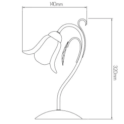 Fantasia ASPER TABLE LAMP E14X1