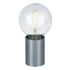 Fantasia BABU Plafondlicht geborsteld staal, 1x E27 excl (Ø56x90)