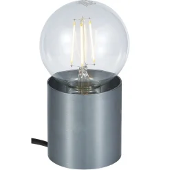 Fantasia BABU Tafellamp geborsteld staal 1x E27 excl (Ø80x84)