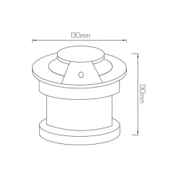 Fantasia BEACON 2 floorspot 5W COB Led 3000K 400lm IP67